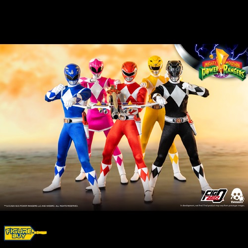 (예약 상품) Threezero x Hasbro -1/6사이즈- Power Rangers-SET