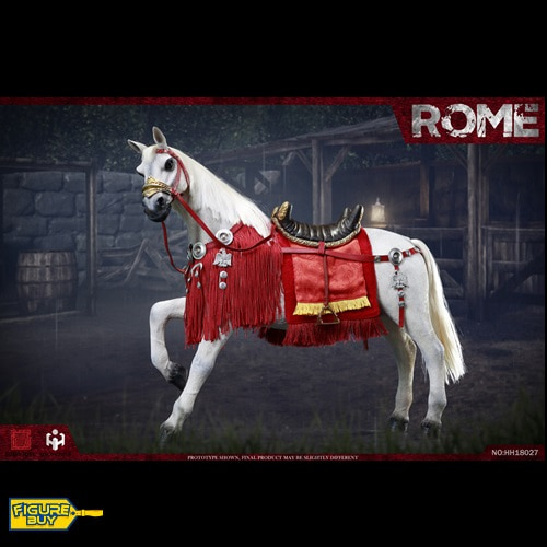 (예약 상품) HHMODELx HAOYUTOYS - H18027-1/6 사이즈- Imperial Army-Julius Caesar (Warhorse)