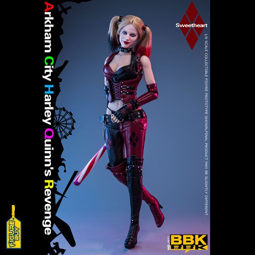 (예약 상품) BBK - BBK011 -1/6사이즈-Arkham City Harley Quinn&#039;s Revenge