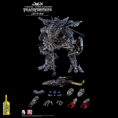 (7월 입고 - 예약 상품) Threezero - 15inch- DLX-Transformers: Revenge Of The Fallen - JETFIRE