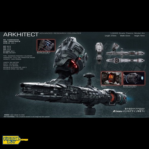(예약 상품) ARKHITECT - 27cm- Advanced Research Colonizer (특별판)