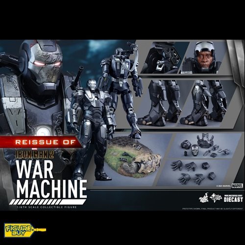(빠른 배송 예약 상품) HotToys - MMS331D13 - 1/6사이즈- Iron Man 2 - War Machine