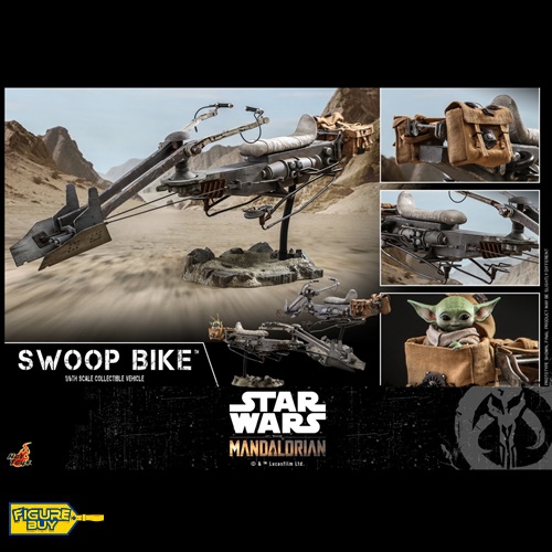 (빠른 배송 예약 상품) HotToys -TMS053-1/6사이즈-Star Wars: The Mandalorian -Swoop Bike