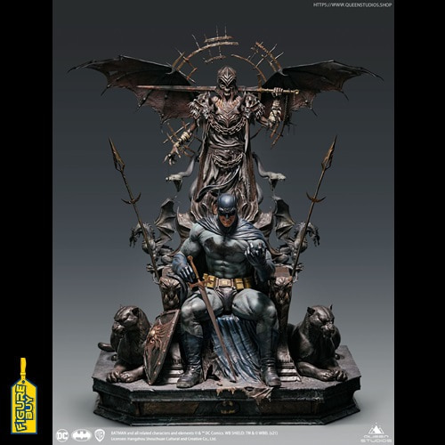 (예약 상품) Queen Studios -1/4사이즈-  Batman Throne (Deluxe version)