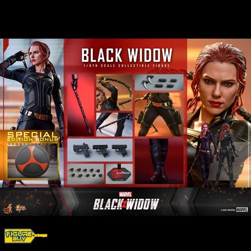 (빠른 배송 예약 상품)Hot Toys - 1/6 사이즈- MMS603- Black Widow (SPECIAL EDITION)