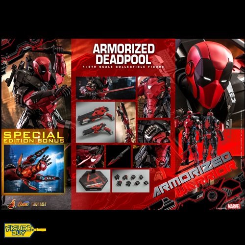 (빠른 배송 예약 상품) Hot Toys - CMS09D42- 1/6사이즈- Armorized Warrior - Armorized Deadpool ((SPECIAL EDITION))