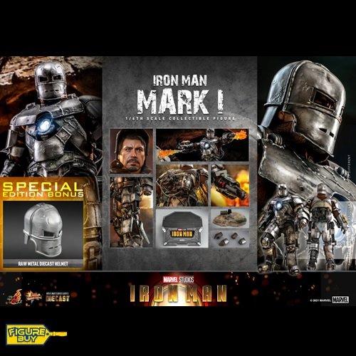 (빠른 배송 예약 상품) Hot Toys -MMS605D40 - 1/6사이즈- Iron Man -Iron Man Mark I (SPECIAL EDITION)