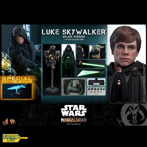 (빠른 배송 예약 상품) Hot Toys -DX23- 1/6사이즈- Star Wars: The Mandalorian -  Luke Skywalker (Deluxe Version) (Special Edition)