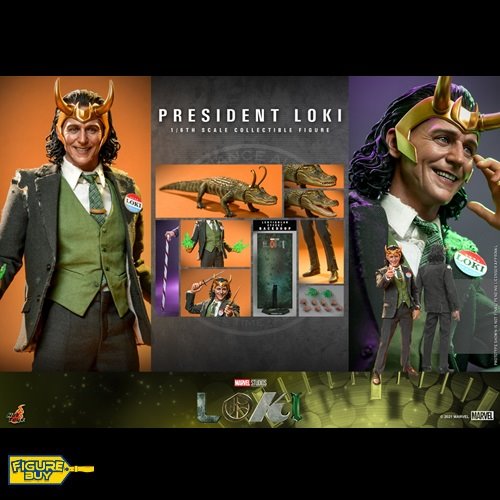 (빠른 배송 예약 상품) Hot Toys - TMS066 - Loki - President Loki