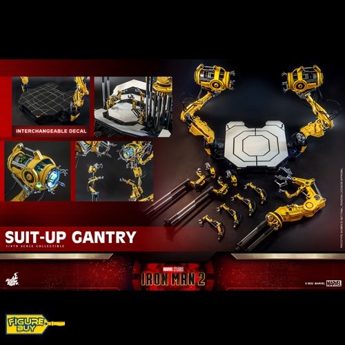 (빠른 배송 예약 상품) Hot Toys - ACS012 - 1/4사이즈- Iron Man 2 -Suit-Up Gantry