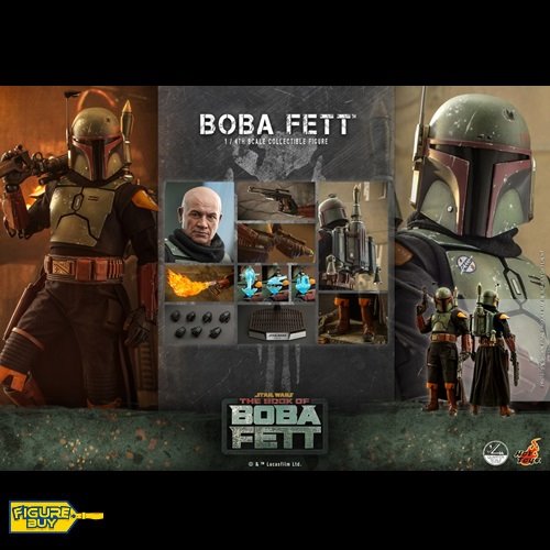 (빠른 배송 예약 상품) Hot Toys - QS022 - 1/4 사이즈- Star Wars: The Book Of Boba Fett  - Boba Fett