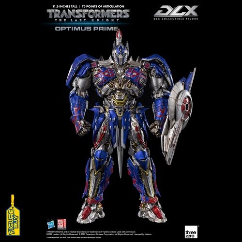 (예약 상품) Threezero - 28.5cm-Transformers The Last Knight – DLX Optimus Prime
