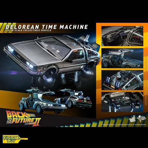 (오픈 2주년 이벤트- 빠른 배송 예약 상품) Hot Toys MMS636 -1/6사이즈-  Back to the Future II - DeLorean Time Machine