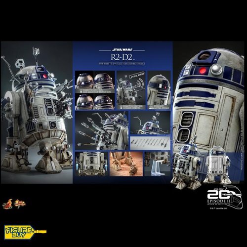 (빠른 배송 예약 상품) Hot Toys - MMS651 - 1/6사이즈- Star Wars Episode II: Attack of the Clones - R2-D2