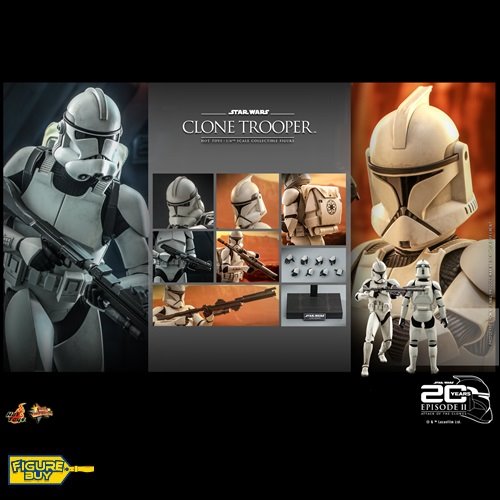 (빠른 배송 예약 상품) Hot Toys - MMS648 - 1/6사이즈- Star Wars Episode II: Attack of the Clones - Clone Trooper