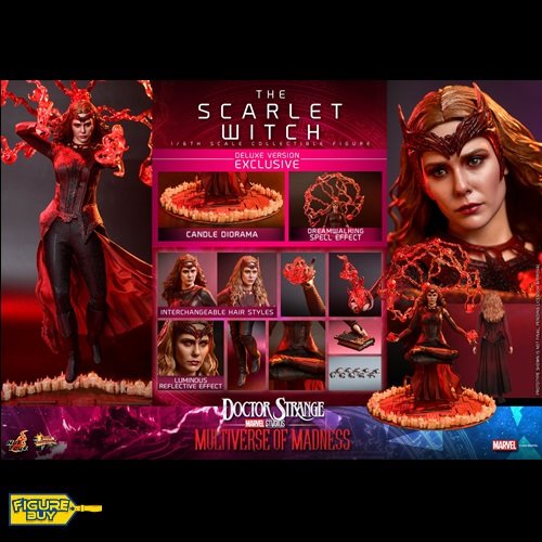(빠른 배송 예약 상품) Hot Toys - MMS653 - 1/6사이즈 - Doctor Strange in the Multiverse of Madness - The Scarlet Witch(Deluxe Version)