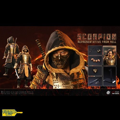 (예약 상품) POPTOYS - POPTOYS - EX049 - 1/6사이즈- Representative from Hell - Warrior Scorpion