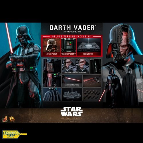 (빠른 배송 예약 상품) Hot Toys - DX28 - 1/6사이즈 -  Star Wars: Obi-Wan Kenobi - Darth Vader ( Deluxe Version )