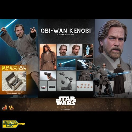 (빠른 배송 예약 상품) Hot Toys - DX26 - 1/6사이즈- Star Wars: Obi-Wan Kenobi - Obi-Wan Kenobi (SPECIAL EDITION)