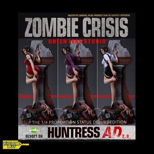 (예약 상품) GREEN LEAF STUDIO  -GLS 021DX - 1/4사이즈-  Zombie crisis REMAKE - Huntress“AD”2.0 statue