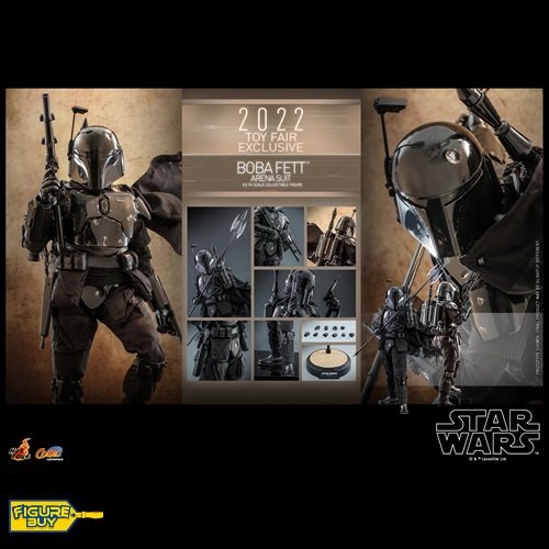 (이벤트 - 빠른 배송 예약 상품- 2022 토이페어 한정판 ) Hot Toys - CMS011 - 1/6사이즈- Star Wars - Boba Fett (Arena Suit)