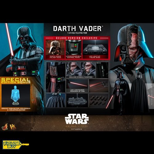 (빠른 배송 예약 상품) Hot Toys - DX28B - 1/6사이즈 - Star Wars: Obi-Wan Kenobi - Darth Vader (Deluxe Version )( SPECIAL EDITION )